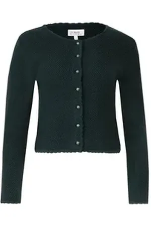 MARJO Trachtenstrickjacke Damen Trachten Jacke 