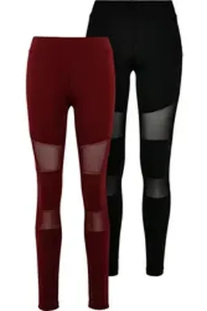 Urban classics Leggings Damen Ladies Tech Mesh Leggings 2-Pack (1-tlg) S