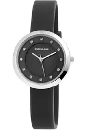 Excellanc Quarzuhr EX0436 Damenuhr mit Silikonarmband, Damenuhr Silikon
