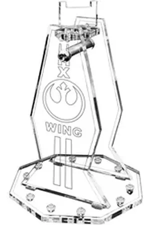 area17 Standfuß Acryl Display Stand für LEGO 75273 Poe Damerons X-Wing Starfighter (verschiedene Winkel und Positionen einstellbar, zum selbst zusammenbauen), 100% Made in Germany