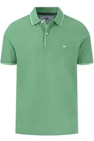 Fynch-Hatton Poloshirt Poloshirt Kurzarmshirt mit Polokragen (1-tlg., 1) grün L