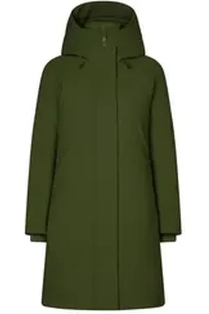 save the duck Parka Damen Parka SIENNA mit Kapuze (1-St) grün 38