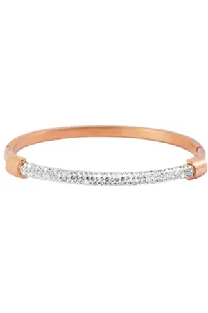 Akzent Armband Josefa Edelstahlarmreifen (Einzeln), Damen Armband bunt