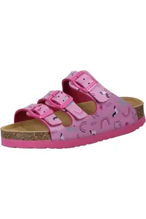 DR. BRINKMANN Pantoletten Pantolette aus strapazierfähigen Gewebefasern rosa 28 EU