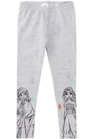 Disney Leggings Leggings Frozen (1-tlg) grau 128 (7-8 Jahre)
