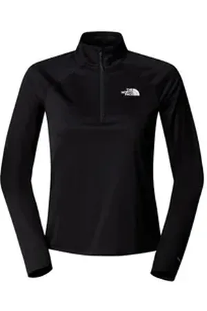The North Face Fleeceshirt Sunriser Langarm-Top mit 1/4-langem RV für Damen (1-tlg) schwarz L