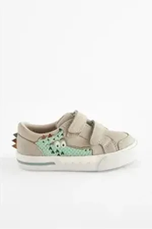 Next Schuh mit Doppelklettverschluss Sneaker (1-tlg) grau 20,5 EU