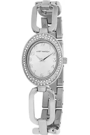Just Watches Quarzuhr Tura Damenuhr mit Edelstahl Gliederarmband, versch. Farben