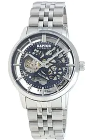 Raptor Quarzuhr RA20407 Skelett-Herrenuhr, Automatik, Edelstahl, versch. Farben