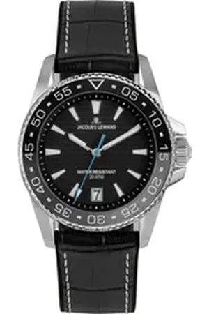 Jacques Lemans Quarzuhr Herren-Uhren Analog Quarz, Sportuhr