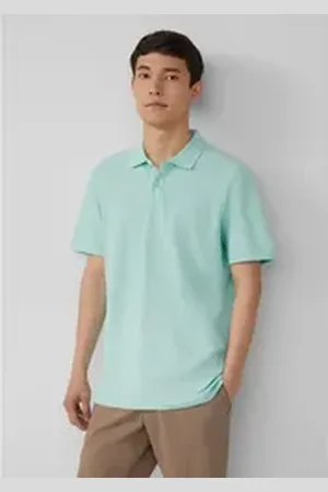 QS by s.Oliver Poloshirt Poloshirt aus Baumwollpiqué Polokragen, Knöpfe, Regular Fit XXL