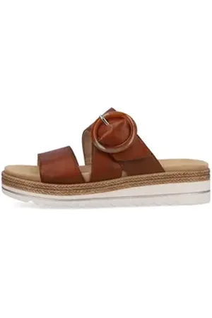 Remonte Damen Pantolette D0Q51-24 braun Pantolette braun|grün 38 EU