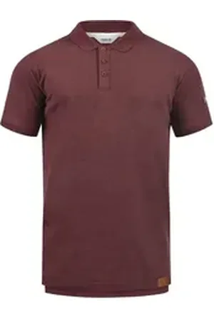 Solid Poloshirt SDTripPolo Polo mit verlängerter Rückenpartie rot XL