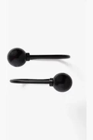 Next Raffhaken Raffhalter mit Kugeldesign, 2er-Set schwarz