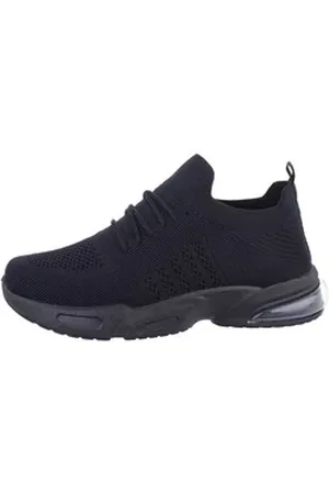 Ital-Design Coolwalk Herren Low-Top Freizeit Sneaker Flach Sneakers in Dunkelblau blau 44 EU