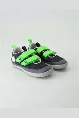 Affenzahn Knit Happy Panther Sneaker grau 24