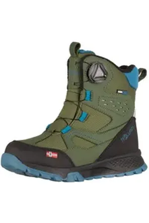 TROLLKIDS Kirkenes Winterboots Wasserdicht grün 38 EU