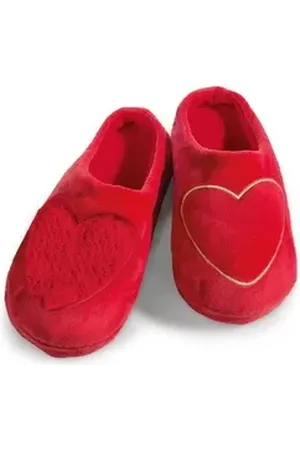 NICI Plüschfigur Slipper mit Herzapplikation, Größe 34-37