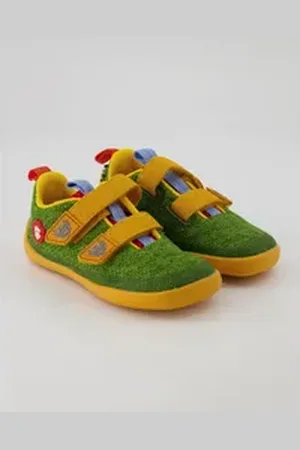 Affenzahn Knit Happy Klettschuh grün 23 EU