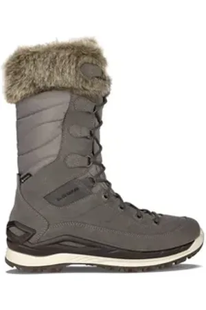 Lowa Damen Winterstiefel mit Leder ALBA EVO GTX WS Winterboots braun 41,5 EU