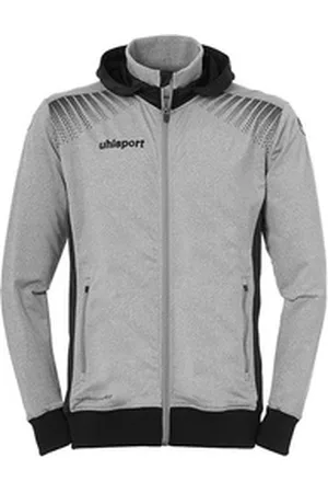 Uhlsport Sweatjacke Goal Tec Kapuzenjacke Kapuzenjacken Polyester grau|schwarz 2XL