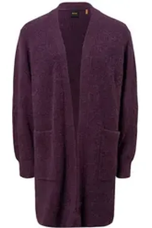 HUGO BOSS ORANGE Strickjacke Felvassy lila S