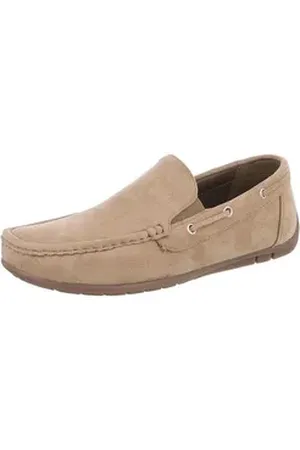 Ital-Design Coolwalk Herren Mokassins Freizeit Sneaker (87106511) Flach Freizeitschuhe in Hellbraun braun 43 EU