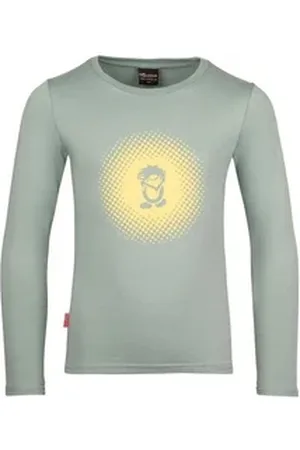 TROLLKIDS Longsleeve Pointillism grün 164