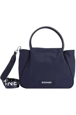 Bogner Schultertasche Saxon, Nylon blau