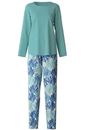 Calida Pyjama Swiss Resort Damen (2 tlg) blau S (40/42)