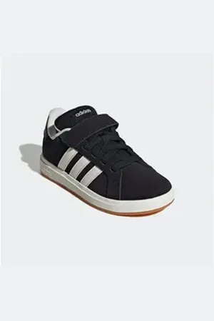 adidas Sportswear GRAND COURT 00S KIDS Klettschuh Design auf den Spuren des Superstar schwarz 31 EU