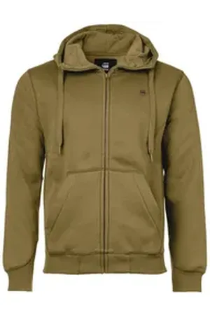 G-Star Sweatshirt Herren Sweatjacke Baumwolle grün L