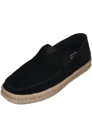TOMS ALONSO LOAFER ROPE Espadrille Black Suede schwarz 42,5 EU