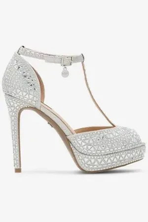 Nine West Damen Sandale 37 silberfarben 5905588153757 Sandale silberfarben 37 EU