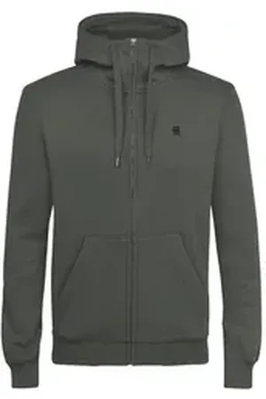 G-Star Sweatshirt Herren Sweatjacke Baumwolle grau L
