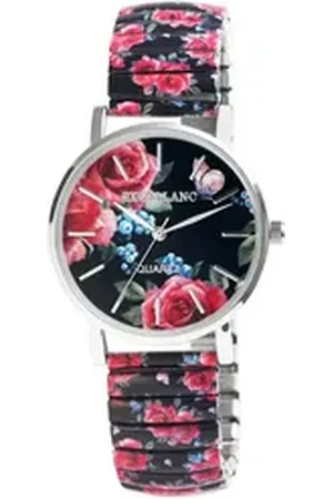Excellanc Quarzuhr 1700060 Edelstahlzugband, D 36 mm. mit Muster