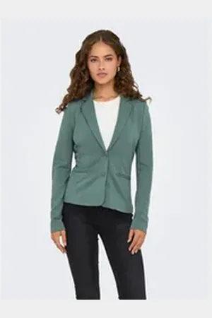 ONLY Jerseyblazer ONLPOPTRASH LIFE BLAZER TLR grün XS (34)