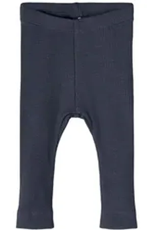 NAME IT Leggings Kab (1-tlg) Plain/ohne Details blau 68