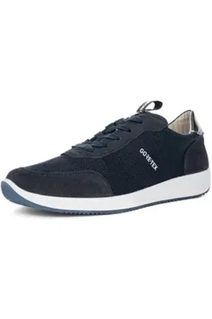 ARA Damen Schnürer Lissabon Sneaker blau 36,5 EU