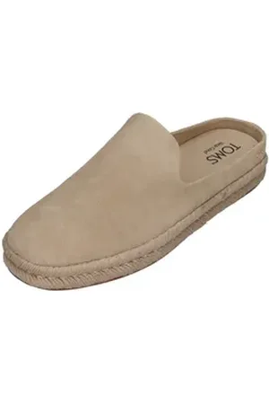 TOMS SANTIAGO MULE Espadrille Almond Suede beige 47,5 EU