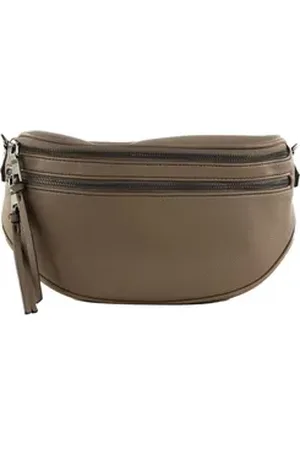 FREDsBRUDER Umhängetasche Beltbag, aus echtem Leder braun