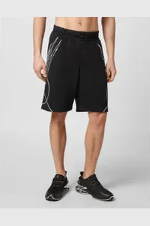 Philipp Plein Jogg-Bermudas Scratch schwarz L