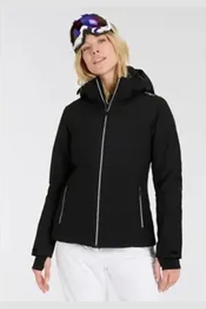 CMP Skijacke Woman Jacket Zip Hood schwarz 38