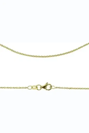 Firetti Collierkettchen Schmuck Geschenk Gold 333 oder 585 Ankerkettengl. in mehreren Breiten, Made in Germany gelb|goldfarben 45 | 1,1 mm