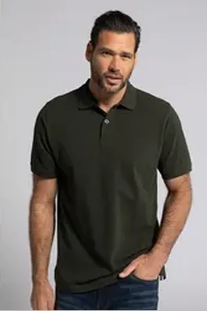 JP 1880 JP1880 Poloshirt Poloshirt Basic Halbarm Piqué L bis 10XL grün 4XL