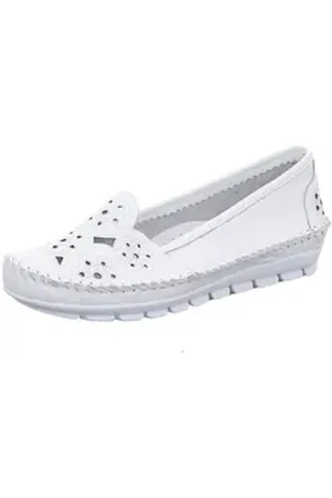 GEMINI Damen Ballerina weiß 40