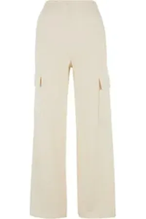 Urban classics Jogginghose Damen Ladies Baggy Light Terry Sweat Pants (1-tlg) weiß 3XL