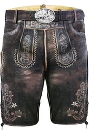 Edelnice Trachtenlederhose braun 66