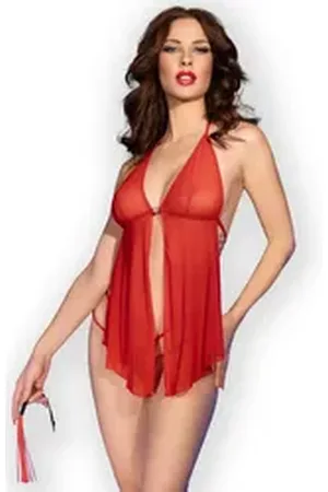 Chilirose Negligé - Babydoll CR4695 rot - (L/XL,S/M) rot S/M
