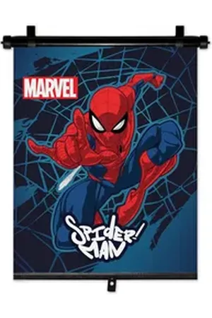 Marvel Spiderman Autosonnenschutz Rückziehbarer Auto-Sonnenschutz, einfach zu installieren bunt